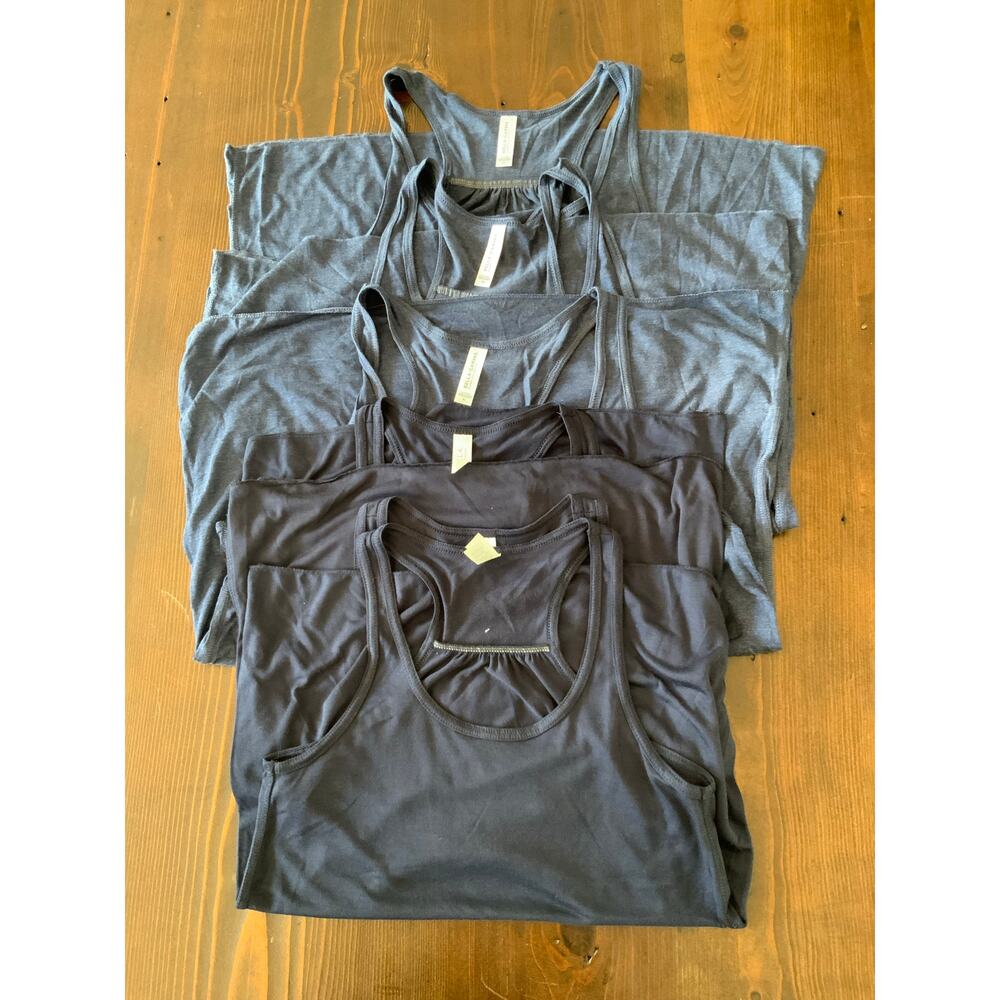 Bella canvas blank Navy‎ tanks NWOT sizes XS, XL, 2XL